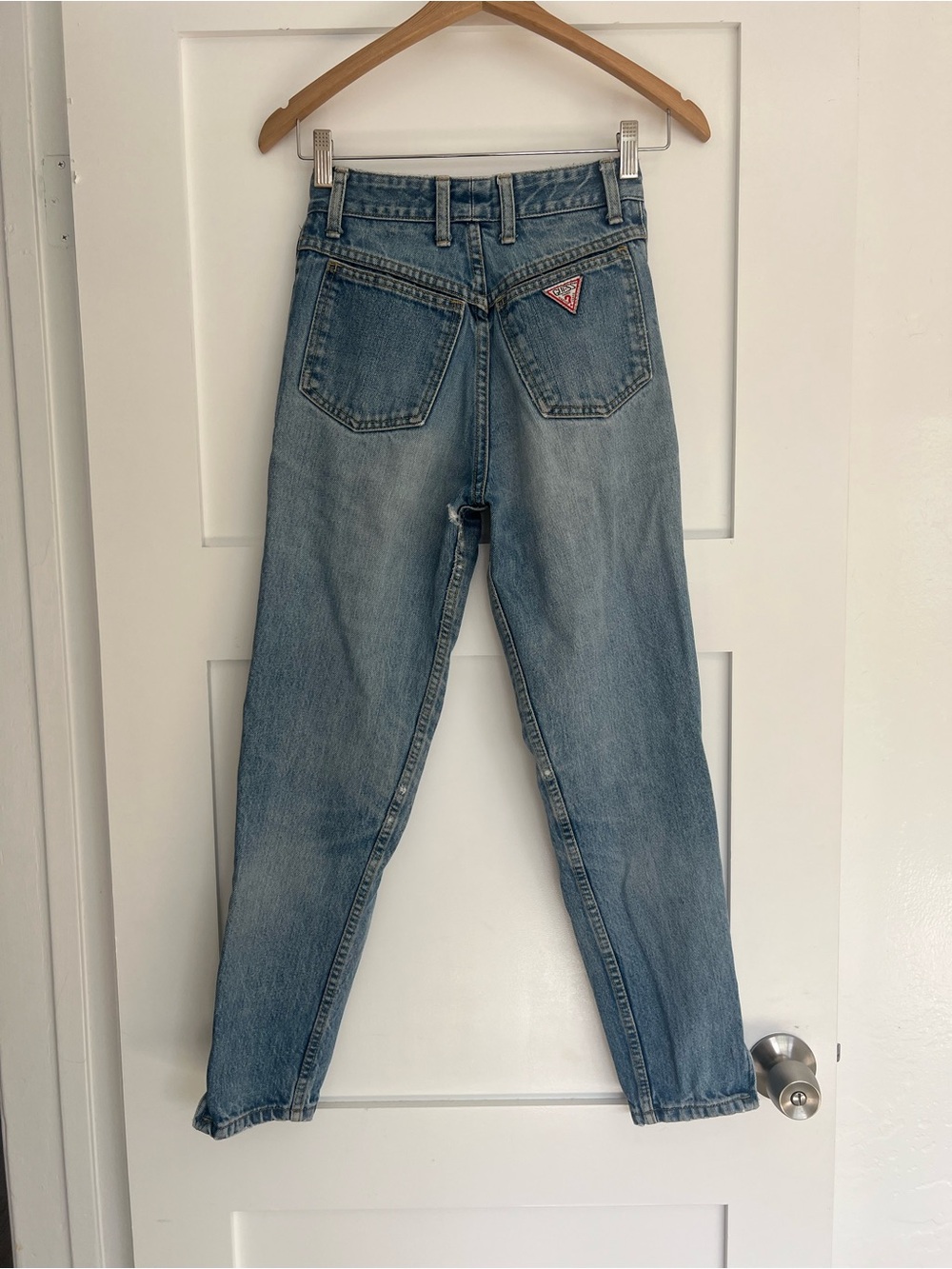 Women’s Vintage Guess Jeans Straight Light Blue Denim Jeans -